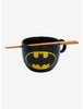 Batman Bowl Ramen Con Palillos