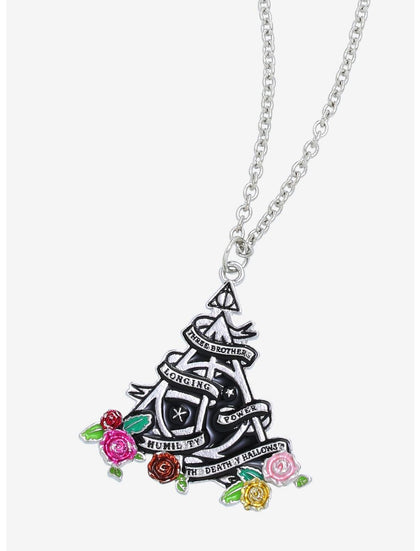 Harry Potter Collar Reliquias Flores