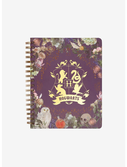 Harry Potter Agenda Floral Cuaderno