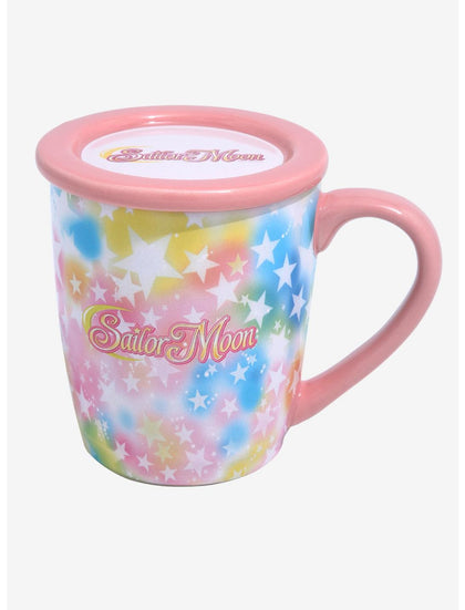 Sailor Moon Taza Con Tapadera