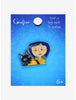 Coraline Con Gatito Pin