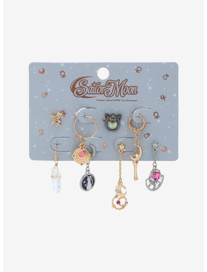 Sailor Moon Set De Aretes Celestial Mix