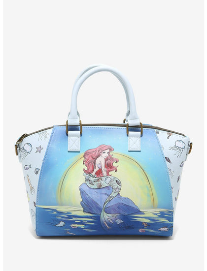 La Sirenita Ariel Bolsa Satchel Luna