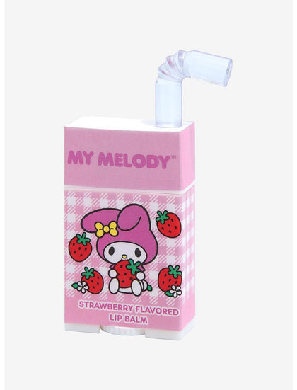 Sanrio My Melody Strawberry Juice Box Balsamo Labial