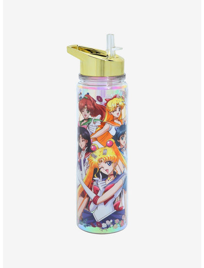 Sailor Moon Botella Agua Dorada Pretty Guardian