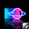 Galaxia Letrero Led Neon Saturno