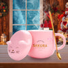 Calentador De Taza Set Taza Incluida Sakura