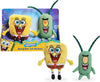 Bob Esponja Set Peluche Plancton Y Bob