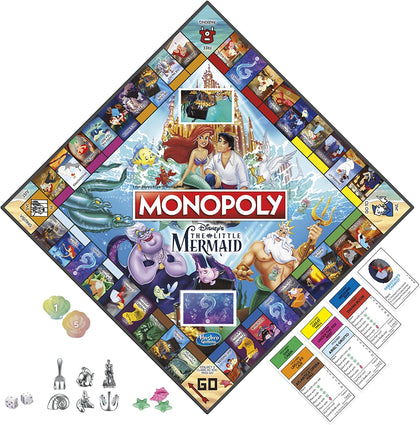 La Sirenita Monopolio Ariel Monopoly