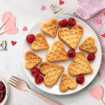 Wafflera Corazones Amor San Valentin