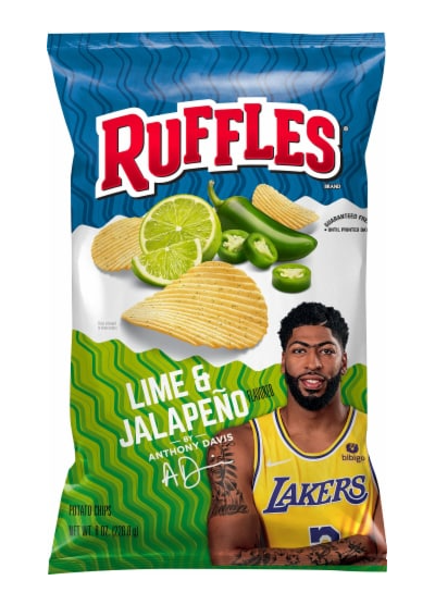 Ruffles® Lime & Jalapeno Flavored Potato Chips