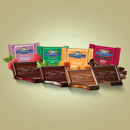 GHIRARDELLI Premium Assorted Chocolate Squares, 15.77oz