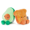 Pan Tostado & Aguacate Peluche Magnetico Set Pareja