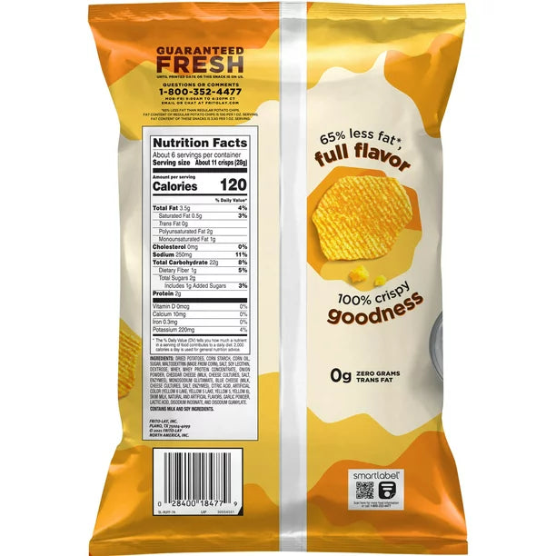 Ruffles Potato Chips Cheddar & Sour Cream Saveur 8 Cote dIvoire