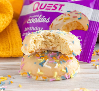 Quest Nutrition Protein Bars - Birthday Cake Frosted Cookie - Cont. 8