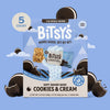 Bitsy's Soft Baked Bars, Cookies and Cream, Snack Bars, 5 barras