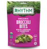 Rhythm White Cheddar & Parmesan Organic Broccoli Bites - 1.4oz