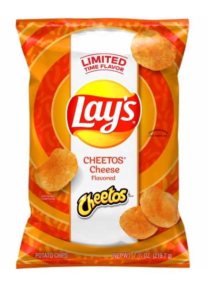 Lay's® Potato Chips sabor a Cheetos Cheese