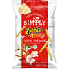 Simply Cheetos White Cheddar Crunchy Cheese Flavored Snacks, Bolsa de 8.5 oz