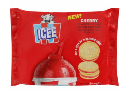 ICEE® Cherry Creme Filled Sandwich Cookies