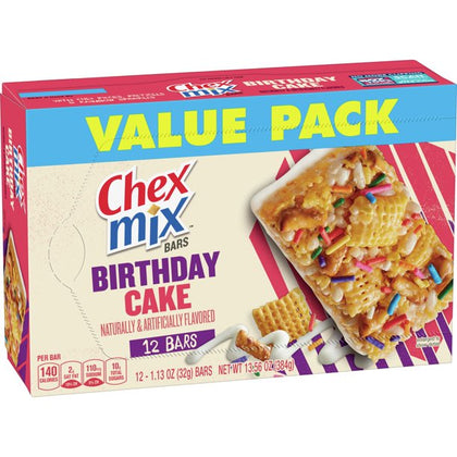 GMI CHEX MIX BAR BIRTHDAY CAKE CONT. 12