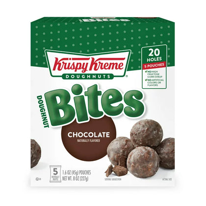 Krispy Kreme Doughnut Bites Chocolate, 1.6 Oz, Cont. 5