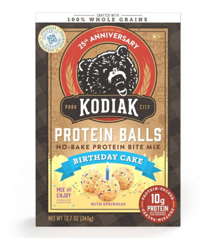 Kodiak Birthday Cake Protein Ball Mix - 12.7oz