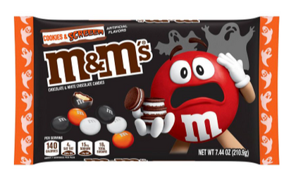 M&M's Halloween Cookies & Scream Chocolate Candies - 7.44oz