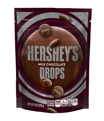 Hershey's Milk Chocolate Drops Candy, 8 oz.