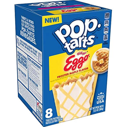 Pop Tarts Eggo License - PAQUETE DE 8