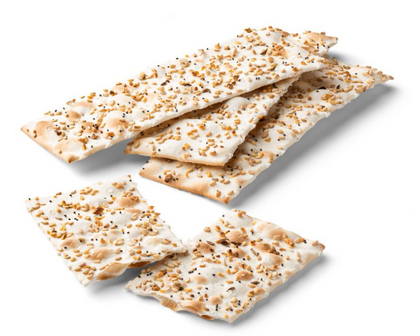 Flatbread Crackers Everything Seasoned - 5oz - Good & Gather™