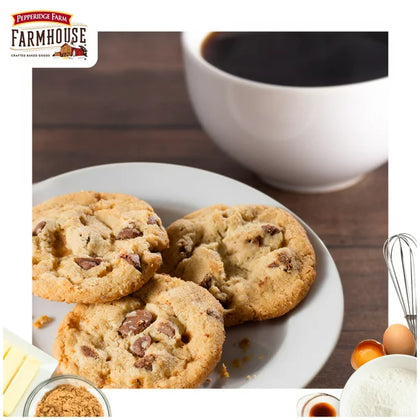 Pepperidge Farm Farmhouse Thin & Crispy Toffee Milk Chocolate Cookies, Bolsa de 6.9 oz.