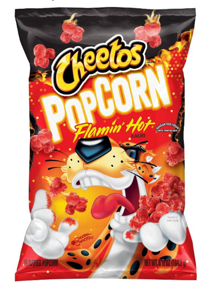 Cheetos Flamin Hot Popcorn - 6.5oz