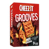 Cheez-It Grooves Cheese Crackers, Scorchin' Hot Cheddar, 9 Oz, Caja