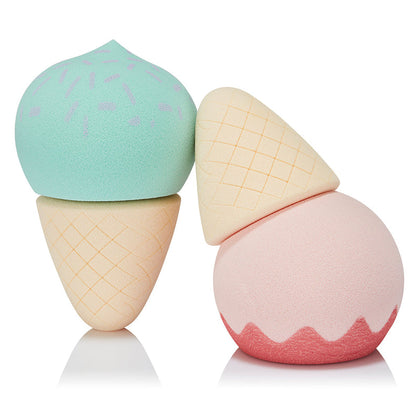 Hello Kitty Esponja Beauty Blender Maquillaje Helado