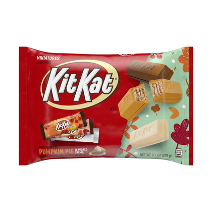 KIT KAT®, Miniatures Assorted Milk Chocolate and Creme Wafer Candy Bars, 8.1oz