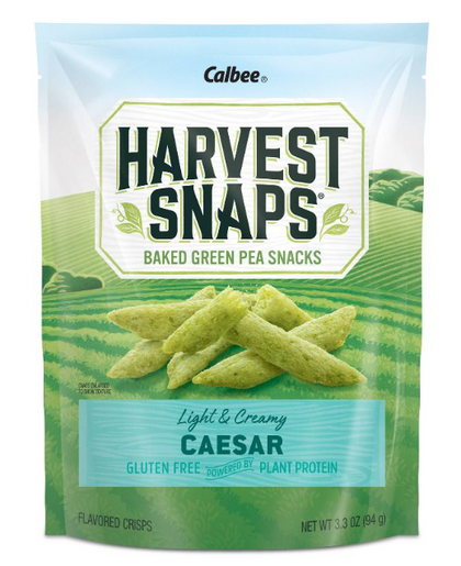 Harvest Snaps Green Pea Snack Crisps Caesar - 3.3oz