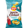 Lay's Kettle Cooked Sea Salt & Vinegar Potato Chips, 8 Oz.