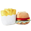 Hamburguesa & Papas Fritas Peluche Set Pareja