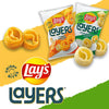 Lay's Layers Sour Cream & Onion Flavored Potato Chip Snacks, 4.75 oz