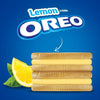 OREO Lemon Creme Sandwich Cookies, Family Size, 20 oz