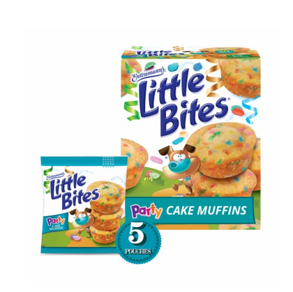 Entenmann's Little Bites Party Cake Mini Muffins Pouches