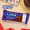 LUNA BAR Snack Bars, Gluten Free, Chocolate Cupcake Flavor, Cont. 15, 1.69 oz