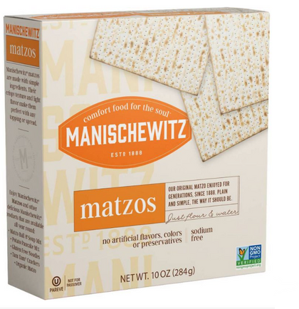 Manischewitz No Salt Matzo Crackers 10oz