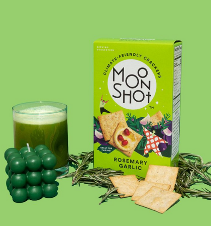 Moonshot Organic Crackers - Rosemary Garlic 4.4oz