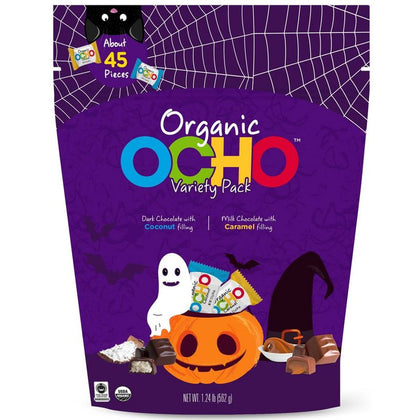 Ocho Halloween Mini Chocolate Variety Pack - 1.24lb