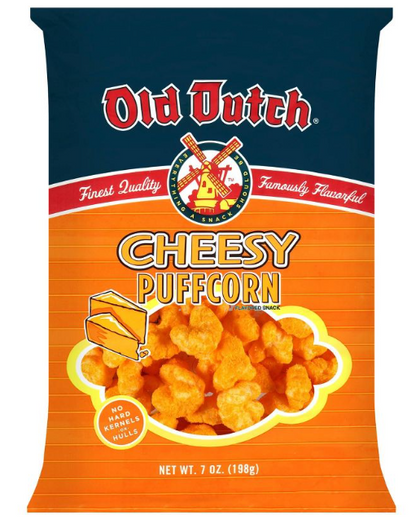 Old Dutch Cheesy Puffcorn - 7oz