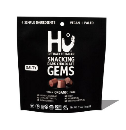 Hu Salty Dark Chocolate Snacking Gems - 3.5oz