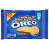 OREO Chocolate Peanut Butter Pie Sandwich Cookies, Family Size, 17 oz