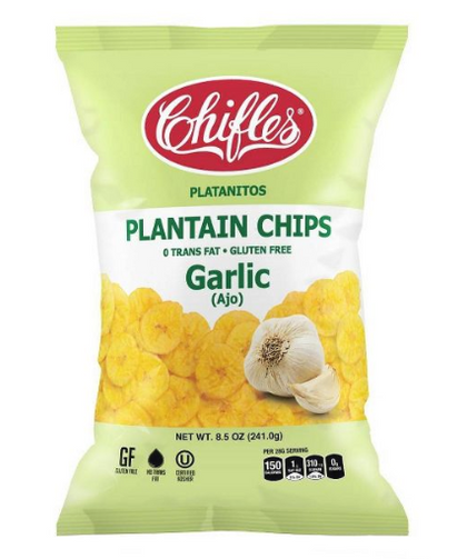 Plantain Chips Garlic 8.5oz